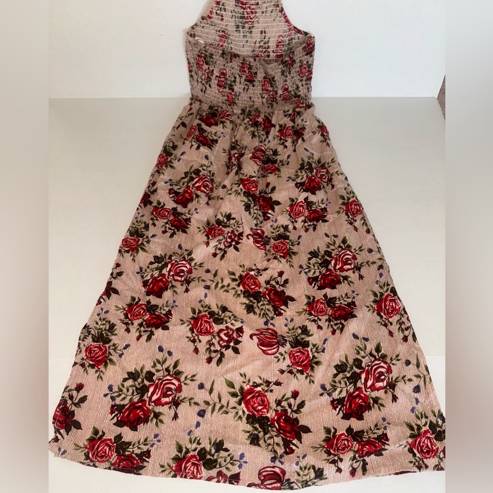 Floral Halter romper Dress - Picture 8 of 13